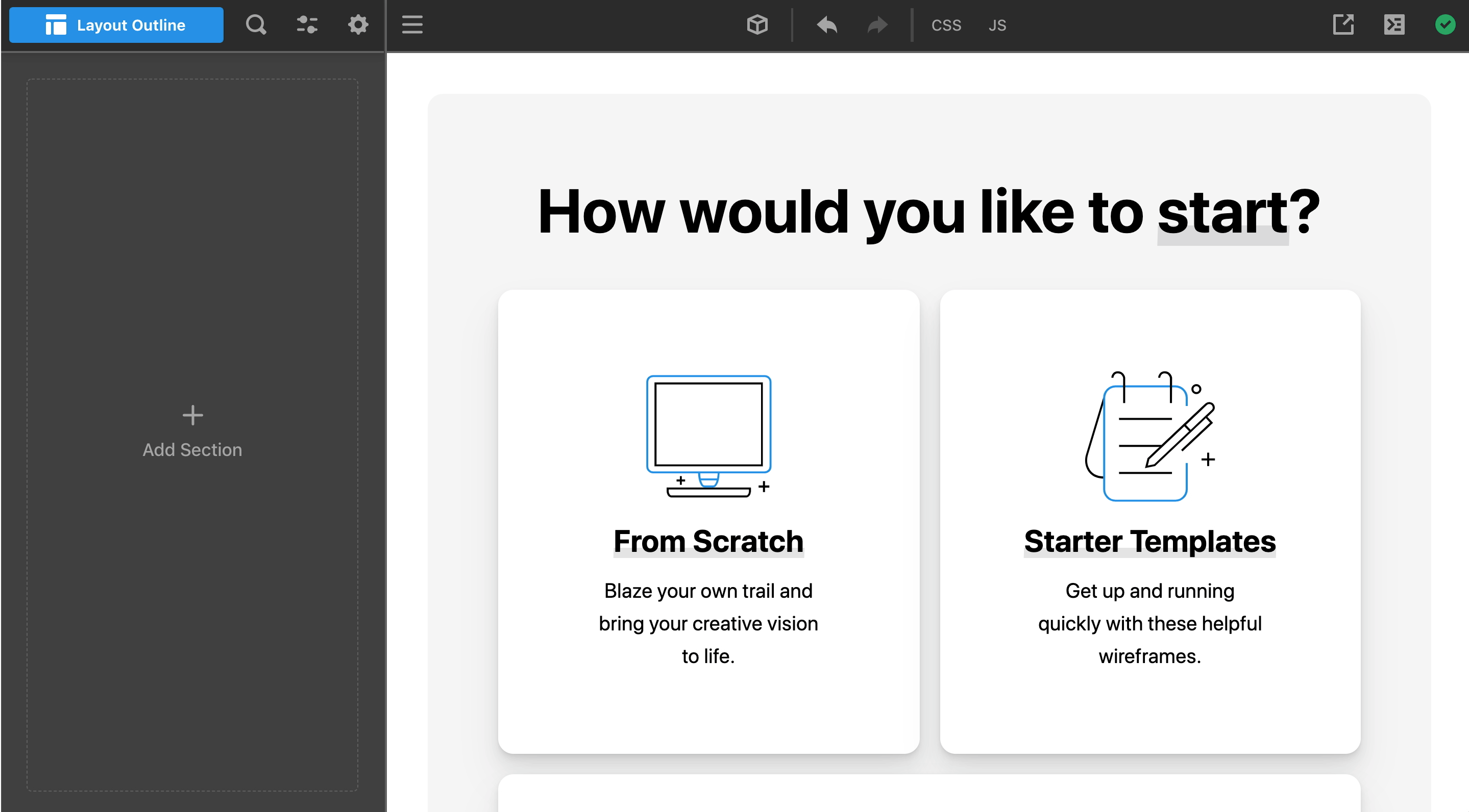 Get Started with the Layout Builder