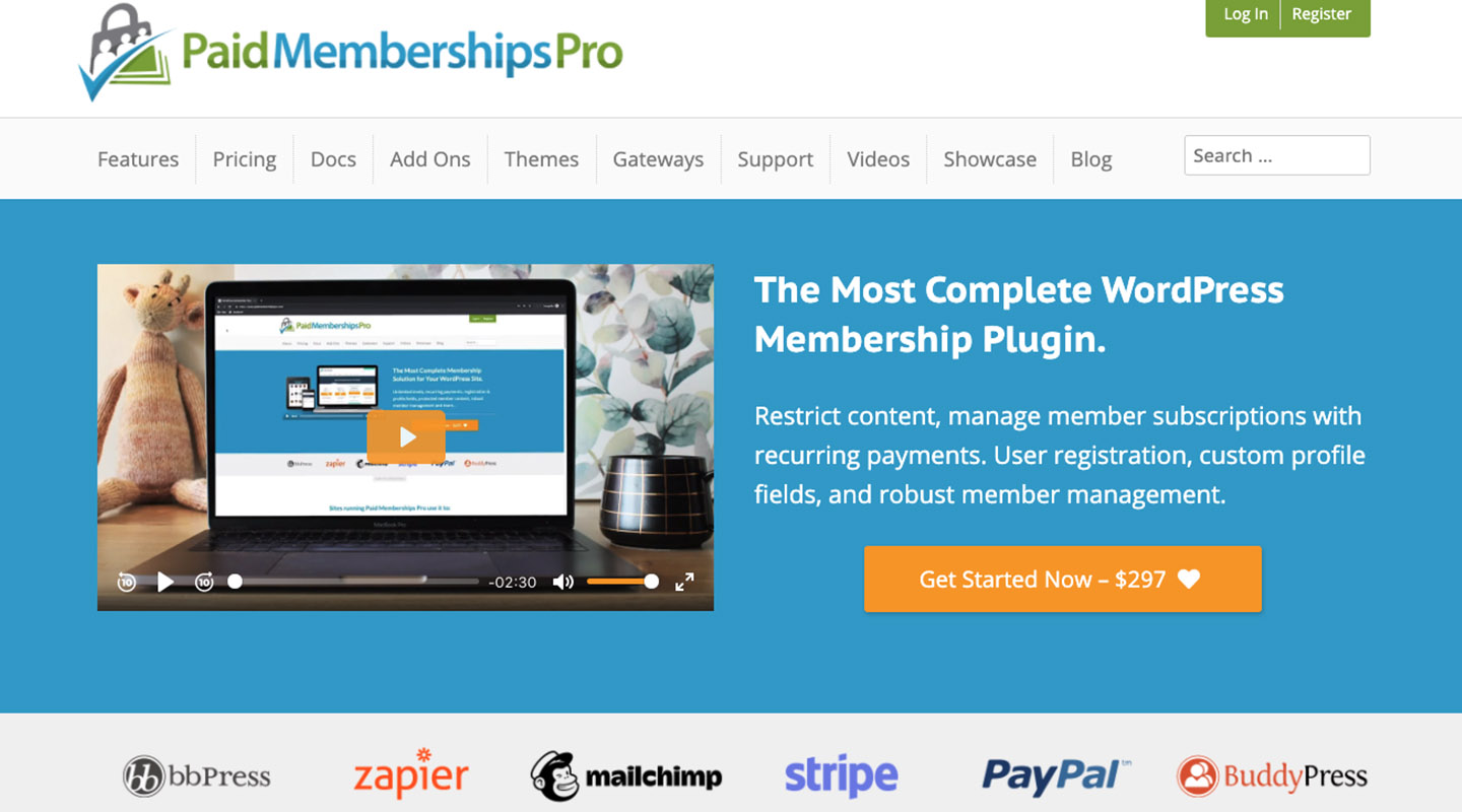 Paid Memberships Pro